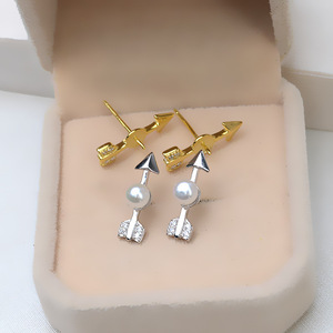 Juego de Colgantes de Plata S925 con Forma de Búho, Accesorios de Perlas para Manualidades, Bandeja Vacía de 25 mm para Mujer, Cuentas para Joyería al por Mayor 1329 - Product Image 1