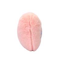 Almohada de Peluche Personalizada con Forma de Corazón Rosa y Logotipo de Empresa, Cojín Suave Relleno, Servicio OEM ODM, Diseño Anime
