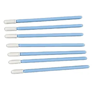 100 Pcs 741 Open-Cell Foam Head Cleanroom Stick For Electronics Sponge Swabs