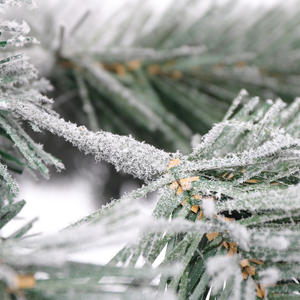 Arbre de neige de lumière <span class=keywords><strong>LED</strong></span> de Noël simulé de PVC de vente chaude pour la décoration d'arbre artificiel à la maison - Product Image 5