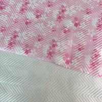 Berbagai pola Kain Quilting Tenun Polyester Taffeta 75d Ultrasonik Embossed untuk Tas Matras Yoga