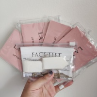 Kit de 40 bandes et rubans invisibles pour lifting du visage en V, ruban de lifting du visage, patch de lifting du visage, lifting du cou et du double menton