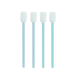 CM-PS714M Industrial Lint Free Flat Double Layer Cleanroom Clean Room Microfiber Swabs Stick