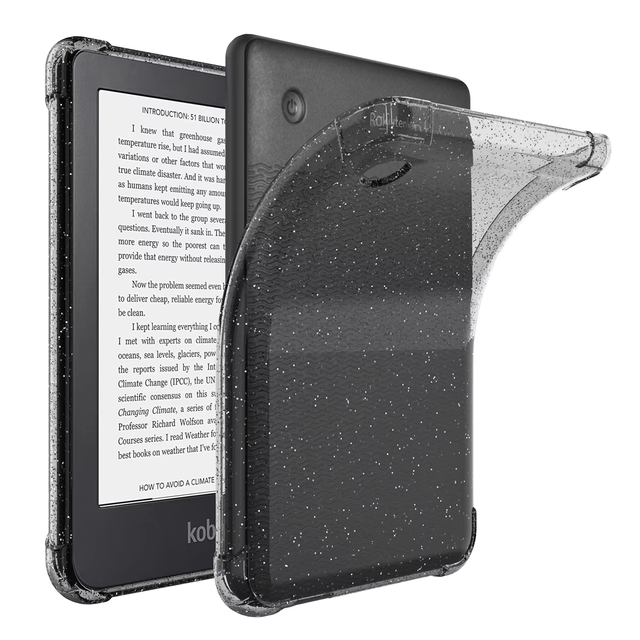AilesTecca for Kindle Paperwhite 5 11th 2021 Ebook Readers Clear Shock Proof TPU Case Cover