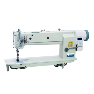 DT4420D-HL-18 pour Nouvelle Machine à Coudre Industrielle à Point Noué à Double Aiguille à Bras Long à Entraînement Direct et Alimentation Manuelle, Moteur Haute Précision - Product Image 1