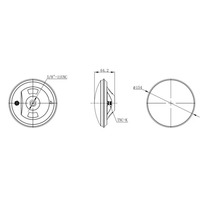 Antena GNSS RTK L1 L2 L5 de Fábrica, Antena Activa GPS BDS GLONASS Galileo para Topografía, IP67, para Agricultura de Precisión y UAV