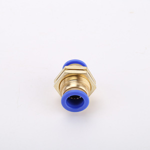 Raccord rapide pour pièces pneumatiques, raccord en cuivre fileté pour tuyau d'air, joint de jonction droit pour une efficacité accrue - Product Image 3