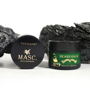Baume de croissance de la <span class=keywords><strong>barbe</strong></span> Paquet personnalisé Kit de soin de la <span class=keywords><strong>barbe</strong></span> 100% Pure Nature Beard Wax Private Label - Product Image 5