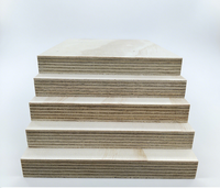 La mélamine de placage a enduit le contreplaqué d'intérieur multicouche de meubles 17mm 18mm 11 13 couches de la catégorie E1