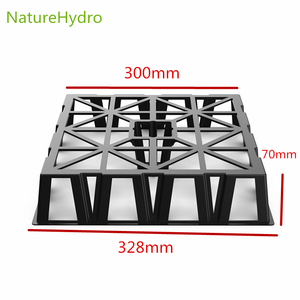 I riser <span class=keywords><strong>per</strong></span> piante quadrati in plastica <span class=keywords><strong>per</strong></span> impieghi gravosi 30x30cm coltivano borse stand Level Pot Elevator in vendita - Product Image 1