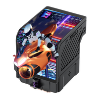 Nouveau refroidisseur d'eau pour processeur ICE REALM VISION 360 BK ARGB à écran incurvé, refroidissement liquide, Intel LGA115X/1200/1700/1851 AMD, pour jeux sur ordinateur