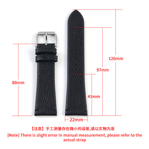 สายนาฬิกาหนังอาร์มานี่สำหรับผู้ชาย รุ่น <span class=keywords><strong>AR11105</strong></span> 1979 2501 11012 2448 สายรัดข้อมือแบบหัวเข็มขัด - Product Image 6