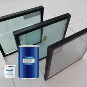 Twee Componenten Secundaire Kit Dubbele Beglazing Glas Siliconen Structurele Kit Secundaire Kit Voor Isolatieglas