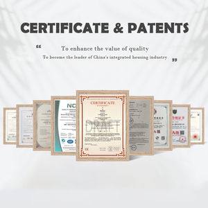 Bâtiments modernes à ossature légère en acier, petite remorque mobile home rv préfabriquée sur maison de roue, villas casa - Product Image 6