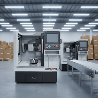 Machine de tournage CNC pour réparation de jantes EUR US, modèle AWR23VL, garantie 2 ans, usage moyen, pour la remise à neuf des jantes - Meilleures ventes