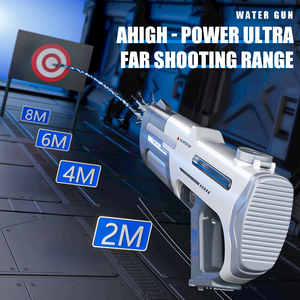 Pistola de succión de agua automática potente directa de fábrica, pistolas de agua eléctricas, juguete de playa al aire libre de verano para regalo de niños - Product Image 5