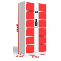 Casier intelligent pour colis express avec reconnaissance faciale intelligente, armoire de stockage, casier à colis intelligent, armoire de station de livraison express