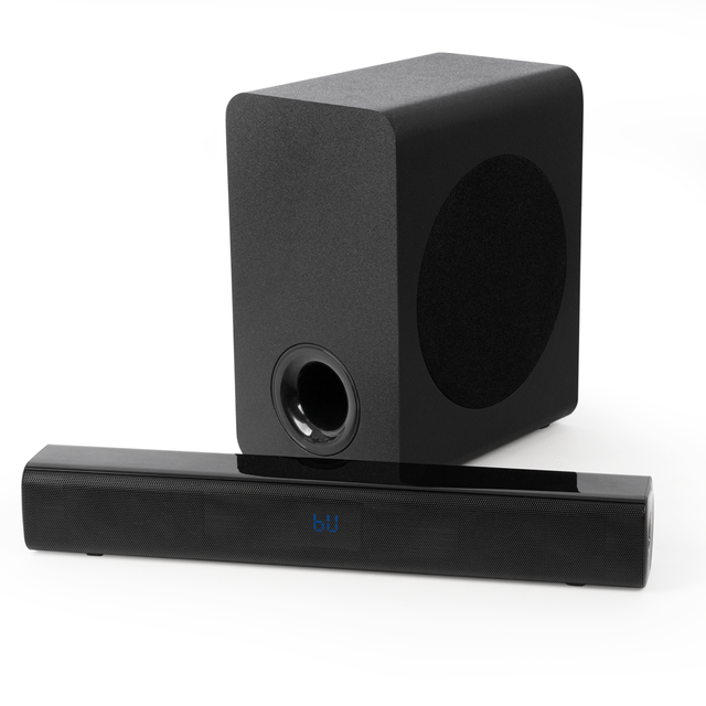 KENUO Soundbar Bass 60W 2.1CH Home Theater System Surround Sound TV Speaker Wireless Sound Bar With Subwoofer