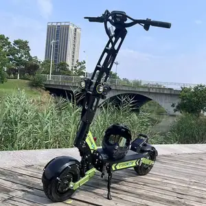 Fast 60V 6000W Electric Scooters Suppliers Dual Motor 3000W*2 E-Scooter Speed Limit 25 Km/H Patinete Electrica With App Control