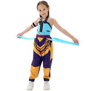 Disfraz de Cosplay de Kpop Demon Hunters para Niñas, Traje de Actuación de Lumi Mirazoe, Color Sólido, Poliéster, 8-13 Años - Product Image 2