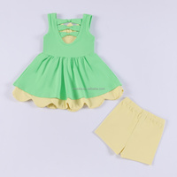 Robes Tunique Courtes à Volants pour Bébé Fille, Tenue de Yoga, Combinaison Cosplay Princesse, Vêtements d'Été Doux, Vente en Gros