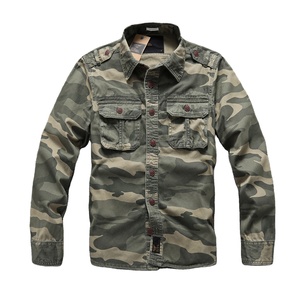 2024 Venta directa de fábrica Camisa de algodón puro no elástica para hombres y camisas para hombres de manga larga para primavera - Product Image 1