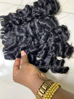 Vente en gros usine de cheveux vierges à cuticules intactes, 100% cheveux humains naturels Remy vierges du Cambodge en lots