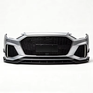 Pare-chocs avant d'occasion démonté OE 4N8807105, avec trous pour capteurs PDC et laveurs, pièces de carrosserie pour <span class=keywords><strong>Audi</strong></span> <span class=keywords><strong>S8</strong></span> <span class=keywords><strong>RS8</strong></span> A8 D5 4N8 2018-2021 - Product Image 3