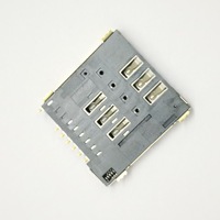 Connecteur d'usine JBL connecteur porte-carte Sim Push-Push Type Nano Micro 6pin 8pin connecteur de carte Sim pour téléphones mobiles PCB