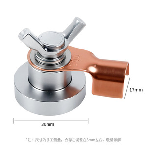 <b>Welding</b> Electrode Holder Copper Magnetic Grounding Clamp Silver <b>Welding</b> <b>Accessories</b> For <b>Welding</b> - Product Image 3