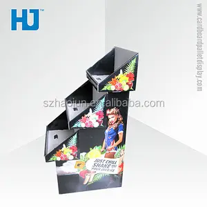 Горячая продажа поддон из гофрированного картона дисплей/Китай pop up дисплей магазина поддон дисплей