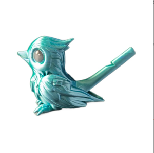 Fischietto per Uccelli Stampato in 3D in PLA Ecologico, Tono Regolabile in Base al Volume d'Acqua per Addestramento Uccelli - Product Image 1