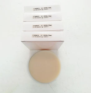 Alta qualità <span class=keywords><strong>PMMA</strong></span> materiali di consumo dentali per laboratori doppio colore disco <span class=keywords><strong>CAD</strong></span> <span class=keywords><strong>CAM</strong></span> blocchi manuale alta adsorbente materiali per protesi - Product Image 4