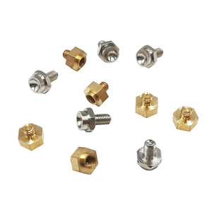 Hex <b>Socket</b> <b>Screws</b> M8x10x0.5 Class 8.8 Nickel Plated Iron Metric Standard Thread - Product Image 4