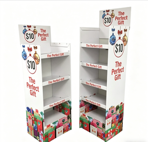 Support d'affichage en carton écologique moderne personnalisé pour les spiritueux, support d'affichage en papier ondulé pour la <span class=keywords><strong>vodka</strong></span>, le vin en bouteille - Product Image 4