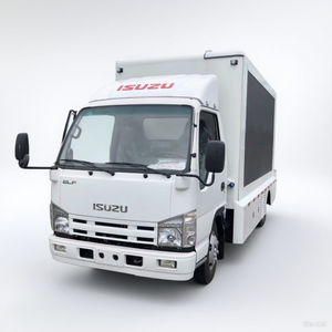 New ISUZU 4X2 Diesel Manual Outdoor Digital LED Billboard Mobile Advertising Truck with Display Screen - Product Image 1