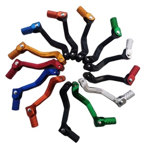 ESUM levier de vitesse pliant levier de pédale de changement de vitesse pour Kayo BOSUER BSE <span class=keywords><strong>Apollo</strong></span> ZongShen NC <span class=keywords><strong>250</strong></span> 300 450CC <span class=keywords><strong>Dirt</strong></span> Bike MX Motocross - Product Image 1