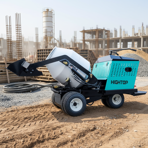 <span class=keywords><strong>Bétonnière</strong></span> à roues à essence HIGHTOP avec tambour de mélange de 6 L, charge maximale de 800 kg - Product Image 1