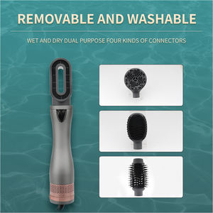 <span class=keywords><strong>Brosse</strong></span> à cheveux rotative professionnelle 1000w <span class=keywords><strong>One</strong></span> <span class=keywords><strong>Step</strong></span> Sèche-cheveux et volumateur 5 en 1 <span class=keywords><strong>Brosse</strong></span> à air chaud automatique - Product Image 6