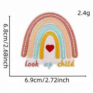 ชุดปักลายขนาดใหญ่ รีดติดได้ ลาย HOPE JESUS FAITH FAIR CRED สำหรับตกแต่งเสื้อผ้าและกระเป๋า - Product Image 4