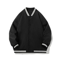 Vestes universitaire décontractées avec logo personnalisé de haute qualité Varsity Vintage Racing manches en cuir veste unisexe brodée en chenille