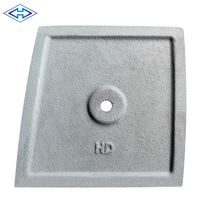 Vente directe d'usine de haute qualité bétonnière losange/trapèze/plaque de revêtement carrée adaptée aux pièces de rechange de vente Sicoma
