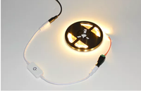 Mini contrôleur de gradateur tactile en ligne pour les lumières de bande de LED de couleur unique