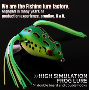 เหยื่อตก<span class=keywords><strong>ปลา</strong></span>แบบนิ่ม ทำจากโลหะและซิลิโคน รูปทรงกบ น้ำหนัก 5 กรัม 9 กรัม 13 กรัม 17.5 กรัม พร้อมตะขอเกี่ยว สำหรับตก<span class=keywords><strong>ปลา</strong></span>ในน้ำจืดและน้ำเค็ม - Product Image 6