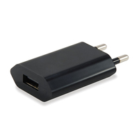 Adaptateur secteur mural USB magnétique 5V 1A avec prise EU/US, chargeur USB de voyage 5W, chargeur rapide pour téléphone portable