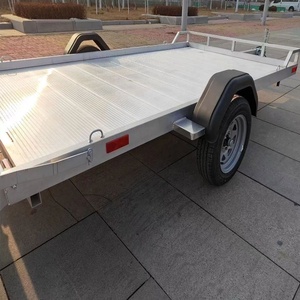 Mini remolque utilitario Portador de automóviles Remolque completo Remolque de aluminio Utv a la venta - Product Image 4