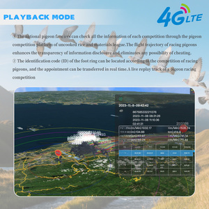 Bagues de patte GPS VN06 pour pigeons, traceur GPS 4G, positionnement GPS en temps réel, bague GPS pour pigeons, traceur pour animaux de compagnie, pour les jeux - Product Image 6