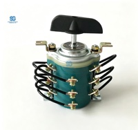 Interrupteur combiné marin HZ910 25X/3, Triphasé Triangulaire 25A, Commutation à deux circuits, 220V 380V, 18 broches, Haute Qualité, Type 86