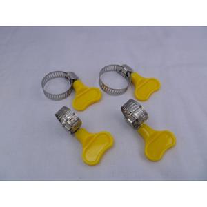 Colliers de serrage en acier inoxydable personnalisables OEM, serrés à la main, pour les conduites de gaz naturel, de gaz de charbon, d'huile et d'eau - Product Image 2