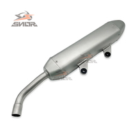 Silencieux d'échappement de moto en acier inoxydable durable Snor pour KTM SX XC-W pour HUSQVARNA TC TE TX pour GASGAS EC EX MC